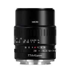 TTArtisan APS-C 40mm F2.8 Macro Lens (Nikon Z, Siyah)