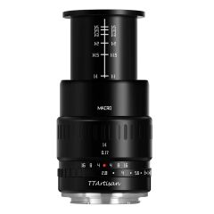 TTArtisan APS-C 40mm F2.8 Macro Lens (Nikon Z, Siyah)