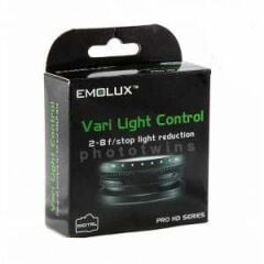 Emolux 52mm ND 2-8 F/Stop Filtre