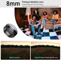 Ulanzi CL-006 60mm Telefoto Profesyonel Telefon Lensi