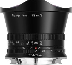 TTARTISAN APS-C 7.5mm F/2 Lens (Sony E mount)