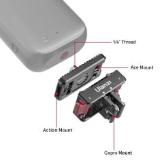 Ulanzi IN-01 Aksiyon Kameraları İçin Manyetik Hızlı Çıkarma Montajı