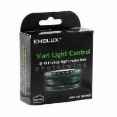 Emolux 77mm ND 2-8 F/Stop Filtre II (stoplu)