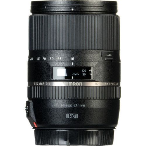Tamron 16-300mm f/3.5-6.3 DI II VC PZD Macro Lens