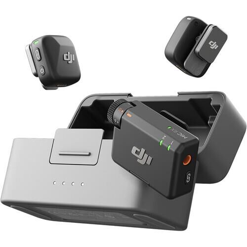 DJI Mic Mini Kompakt Kablosuz Yaka Mikrofonu 2 Kişilik