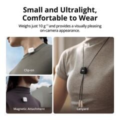 DJI Mic Mini 2 Kişilik Kompakt Kablosuz Yaka Mikrofonu