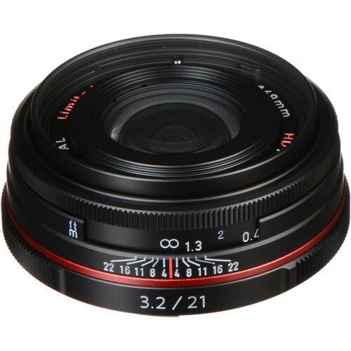 Pentax 21mm f/3.2 AL Limited Lens Siyah