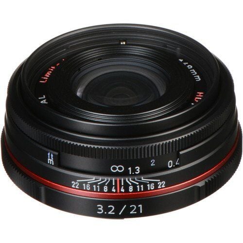 Pentax 21mm f/3.2 AL Limited Lens Siyah