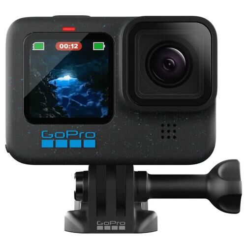 GoPro HERO12 Black Aksiyon Kamerası (64 GB Kart ve Gopro Çantalı Kit)