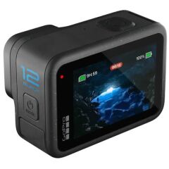 GoPro HERO12 Black Aksiyon Kamerası (64 GB Kart ve Gopro Çantalı Kit)