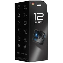 GoPro HERO12 Black Aksiyon Kamerası (64 GB Kart ve Gopro Çantalı Kit)