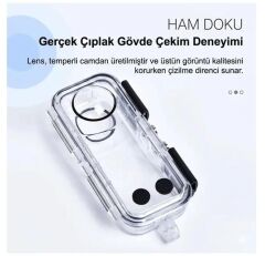 Oem Marka Insta 360 X5 Uyumlu Su Geçirmez Kılıf (45mt)