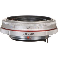 Pentax 40mm f/2.8 Limited Lens Gümüş