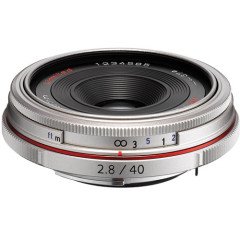 Pentax 40mm f/2.8 Limited Lens Gümüş