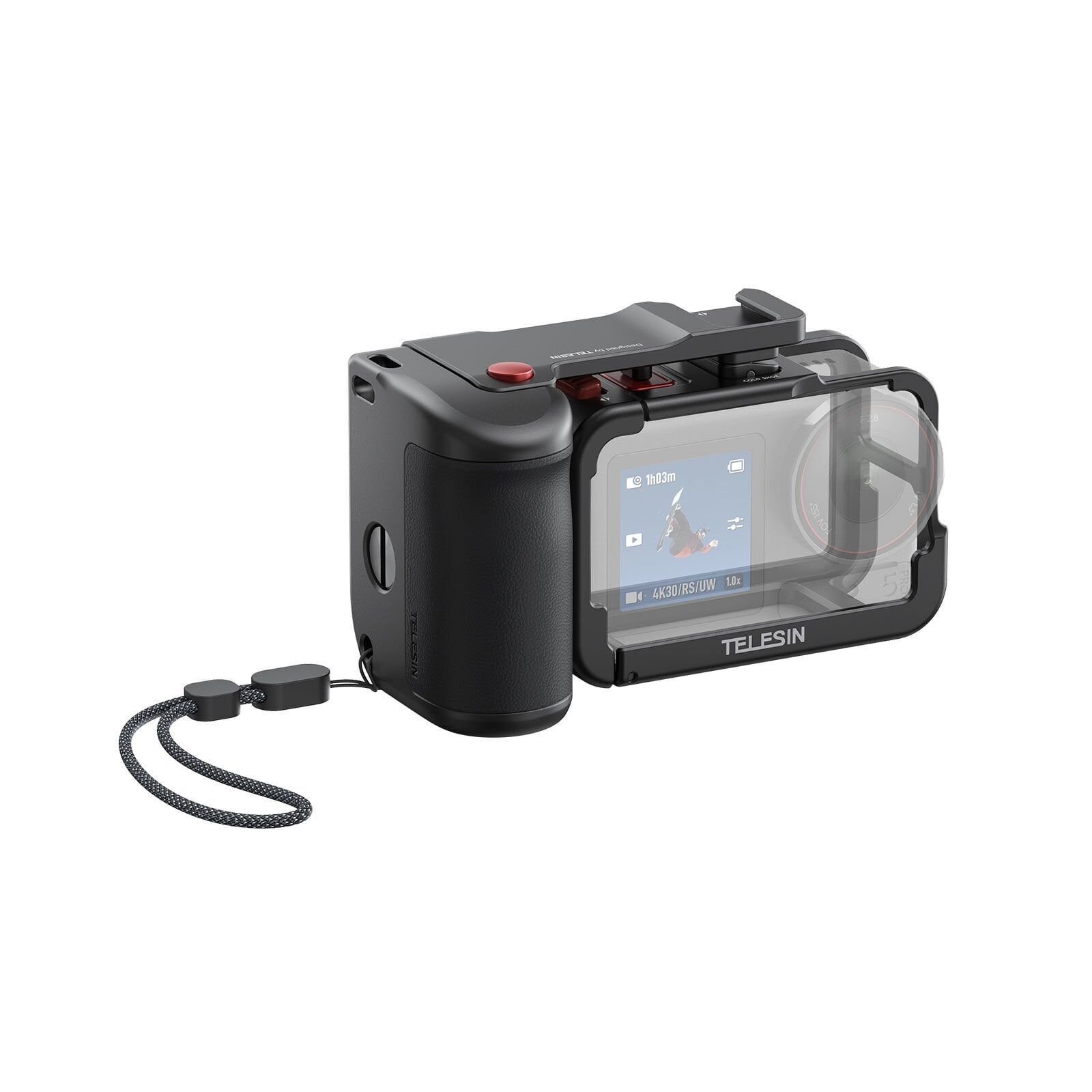 TELESIN Osmo Action 3/4/5 Pro StreetGrip Kit