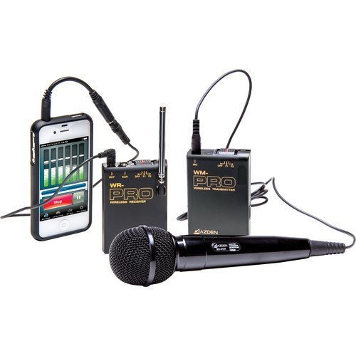 Azden WMS-PRO+i VHF Wireless Yaka ve El Mikrofonu