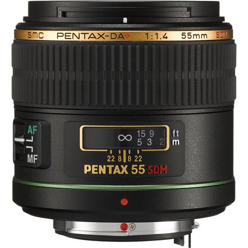 Pentax 55mm f/1.4 SDM Lens