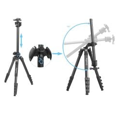 SmallRig 5290 CT25 Profesyonel Tepegöz Kamera Tripodu