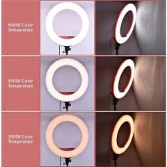 Lifei LF-R480 Ring Led Işık (Siyah)