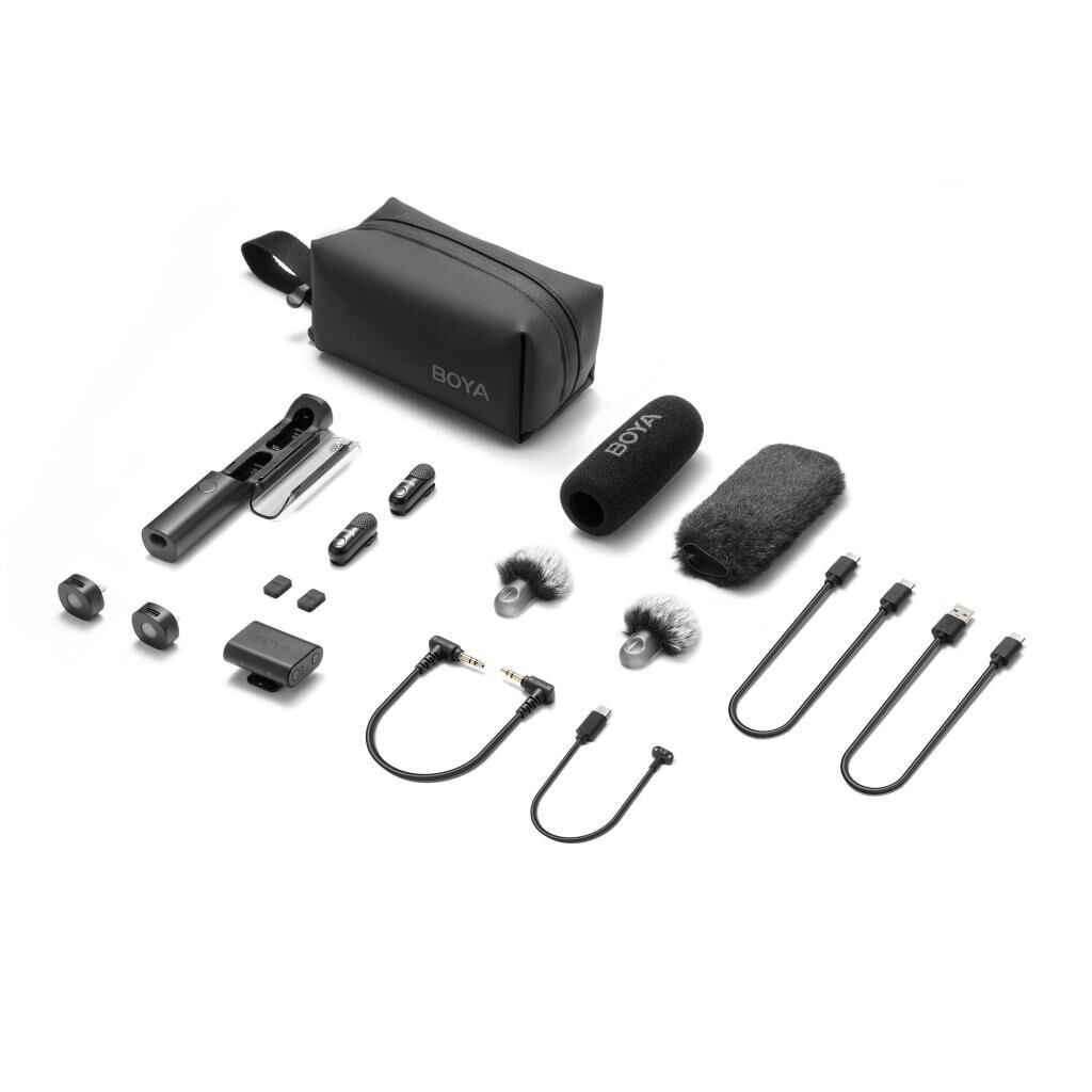 BOYA Magic Al-Powered Transformable Mini Wireless Mikrofon - SKU02