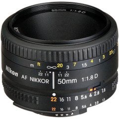 Nikon AF 50mm f/1.8D Lens li
