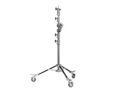 JINBEI M-6  2-in-1 Profesyonel Fonksiyonel Krom  Işık Standı