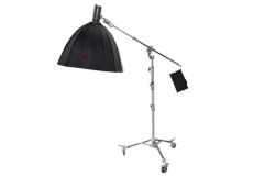 JINBEI M-6  2-in-1 Profesyonel Fonksiyonel Krom  Işık Standı