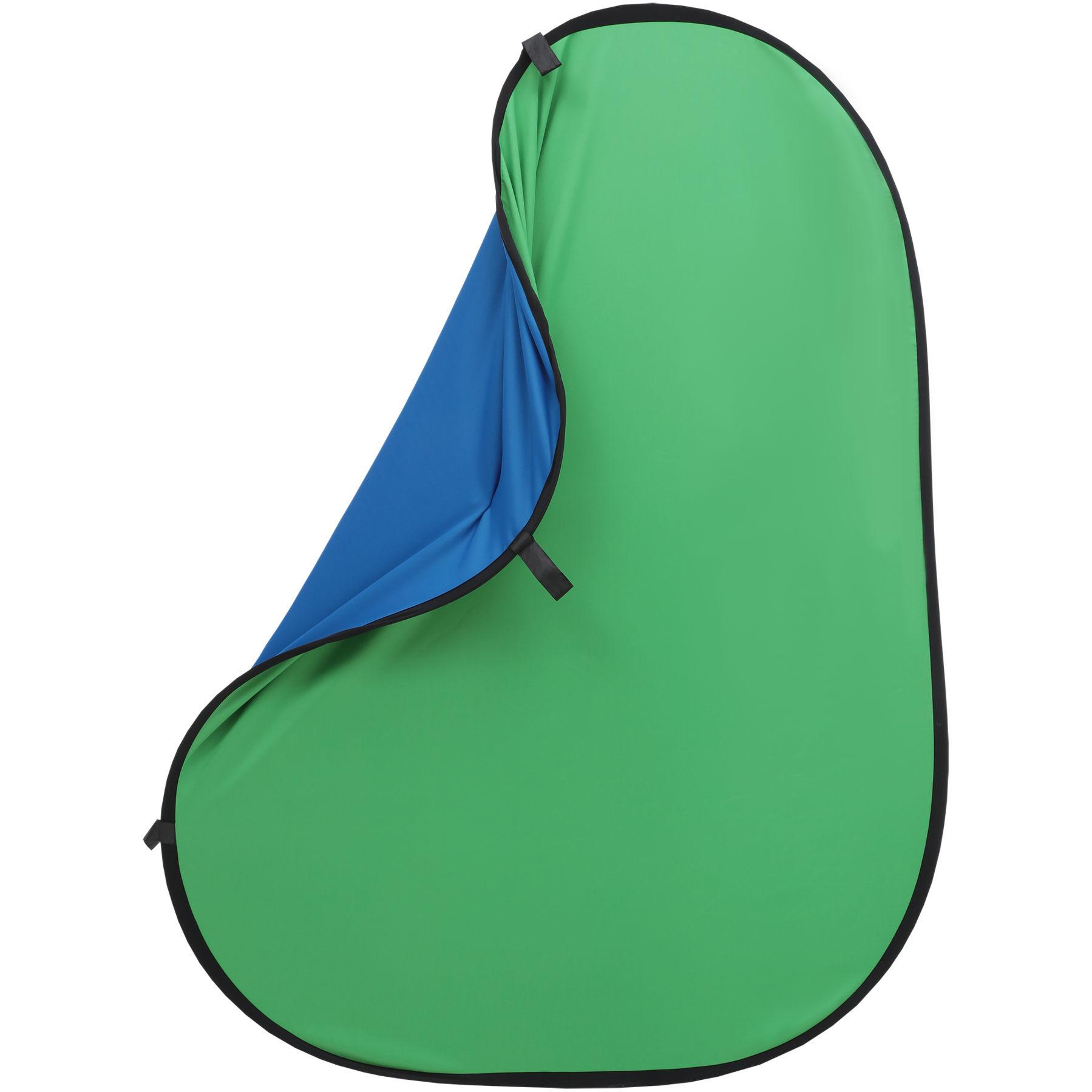 JINBEI 1.5 * 2m Chromakey Yeşil / Mavi 2'in1 Kumaş Katlanabilir Arka Plan