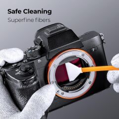 K&F Concept KF1959  24mm Full Frame 14 Parçalı Çift Başlı Temizlik Çubuğu Seti