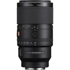 Sony FE 100mm f/2.8 Macro GM Lens (Ön Sipariş)