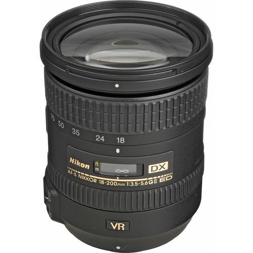 Nikon AF-S 18-200mm f/3.5-5.6G ED DX VR II Lens
