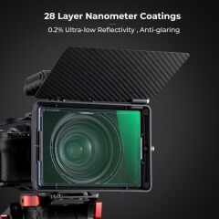 K&F NANO-X  Mavi Çizgi 4x5.65 Filtre Tilta ve SmallRig ve Diğer  Matbox ile Uyumlu 4mm HD Optik Cam