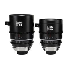 Laowa Nanomorph S35 Prime 2-Lens Bundle (65,80mm) Silver - Arri Pl/Canon Ef