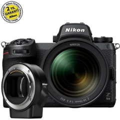 Nikon Z6 II + Z 24-70mm F/4 Lens+ FTZ Mount Adaptör