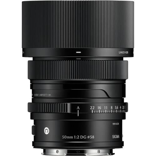 Sigma 50mm f/2 DG Contemporary Lens (L-Mount, Black)