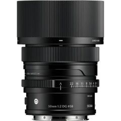 Sigma 50mm f/2 DG Contemporary Lens (L-Mount, Black)