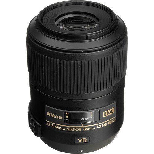 Nikon AF-S 85mm f/3.5G ED DX VR Micro Lens