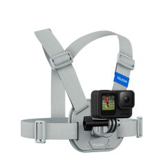 Aksiyon Kamera Göğüs Askısı (Vest Chest) S2-CGP-01GY (Gri)