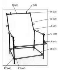 Star 60x130cm Ürün Çekim Masası