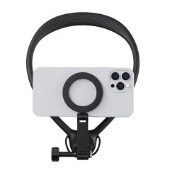 TELESIN 2in1 Magnetic Neck Mount Siyah (P2-HNB-02)