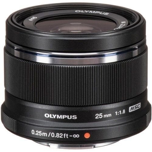 Olympus M.Zuiko 25mm 1.8 Black Objektif  V311060Bw000