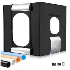 Star 50x50 Katlanabilir Led Işıklı Ürün Çekim Çadırı