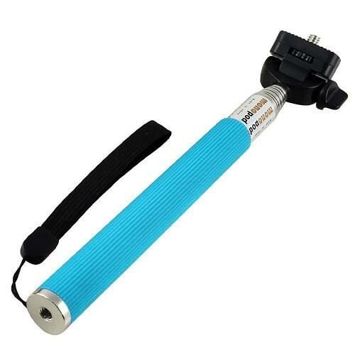 Sanger SG-01 Selfie Çubuğu Monopod (Mavi)