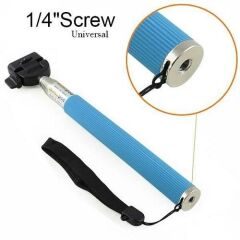 Sanger SG-01 Selfie Çubuğu Monopod (Mavi)