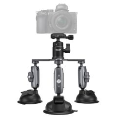 TELESIN 3 Kollu Suction Cup