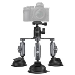 TELESIN 3 Kollu Suction Cup