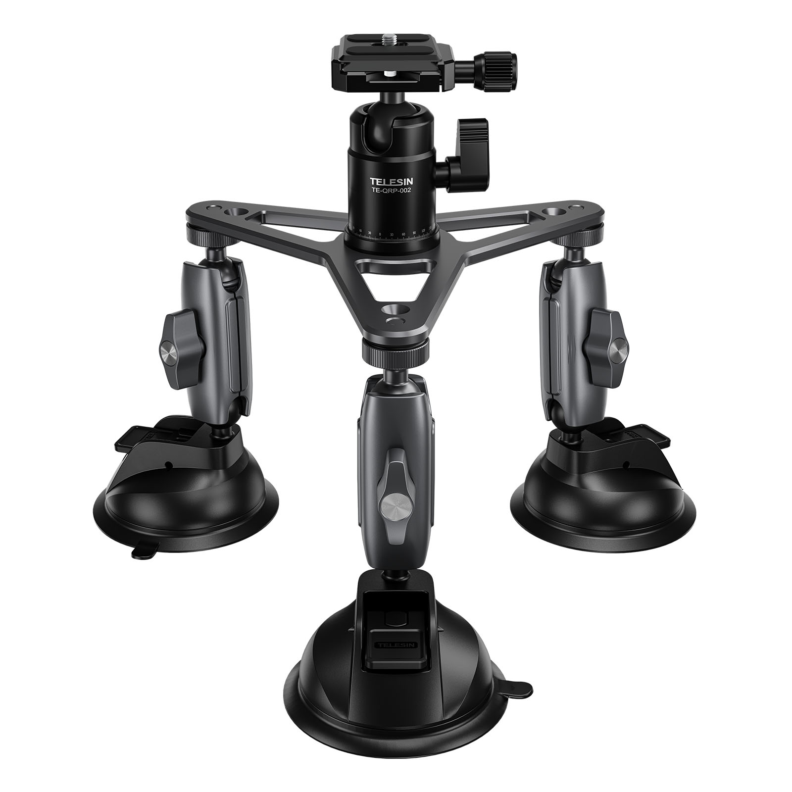 TELESIN 3 Kollu Suction Cup