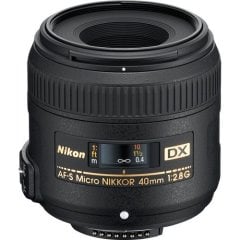 Nikon AF-S 40mm f/2.8G DX Micro Lens