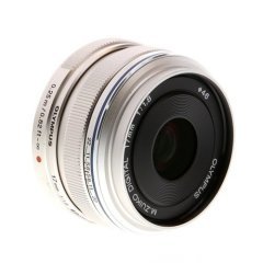 Olympus M.Zuiko Digital 17mm 1:1.8 Lens - Silver