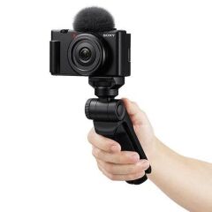 Sony ZV-1F Fotoğraf Makinesi + Sony GP-VPT2BT Çekim Kolu